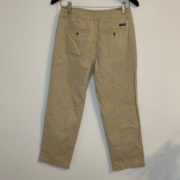 Chaps‎ Flat Front Khakis. Boys Size 14 Husky. Tan - Picture 2 of 6